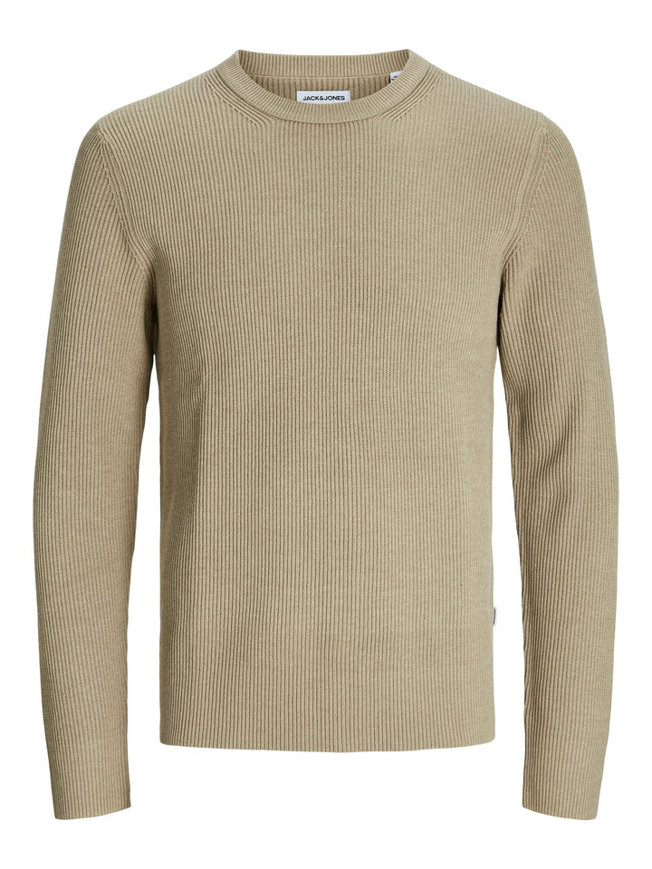 Jack & Jones gebreide pullover beige – heren