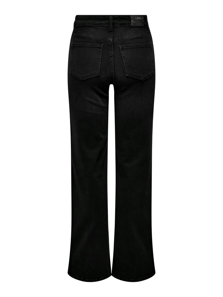 Only Madison jeans loose fit zwart denim – dames - Black Denim - L30