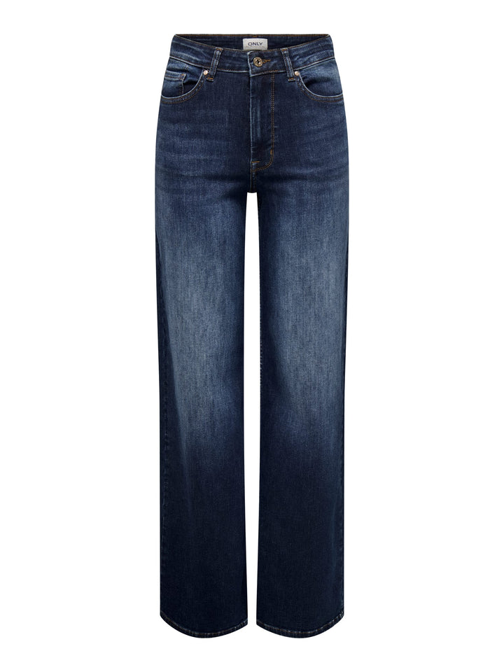 Only Madison jeans loose fit blauw – dames - Blue Denim - L32