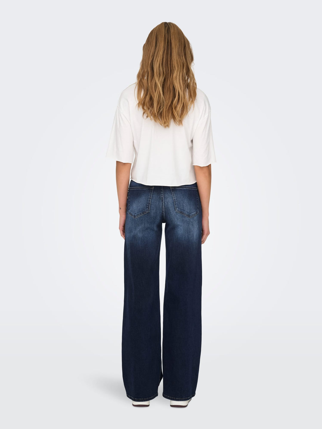 Only Madison jeans loose fit blauw – dames - Blue Denim - L32