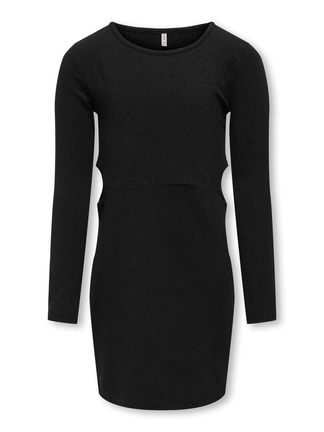 Kids Only KOGROMA L/S DRESS JRS zwart – meisjes jurk
