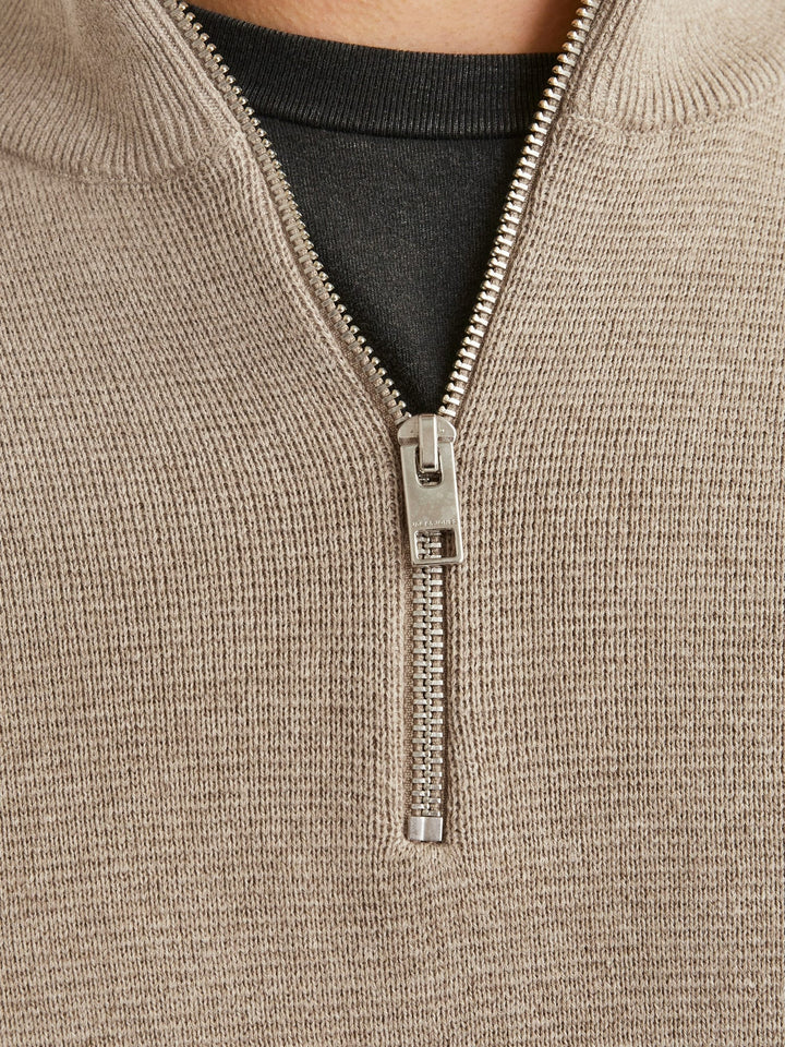Jack & Jones 12259664 Blamilano trui zand – heren