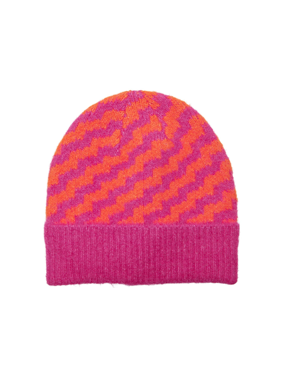 Only Davila muts roze dessin – dames winteraccessoire