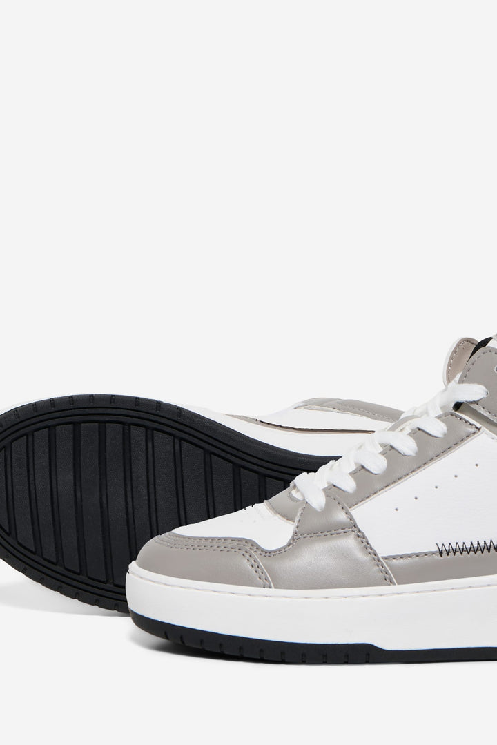 Only ONLSAPHIRE-2 PU HIGH SNEAKER antraciet – dames