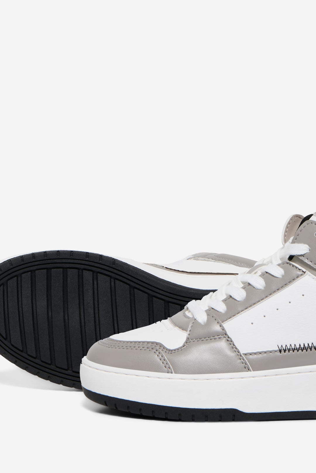 Only ONLSAPHIRE-2 PU HIGH SNEAKER antraciet – dames