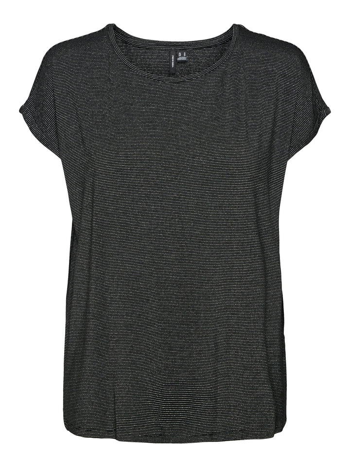 VERO MODA 10250488 lava T-shirt dames – zwart dessin
