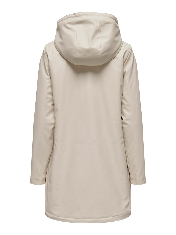 Only ONLSALLY regenjas beige – dames