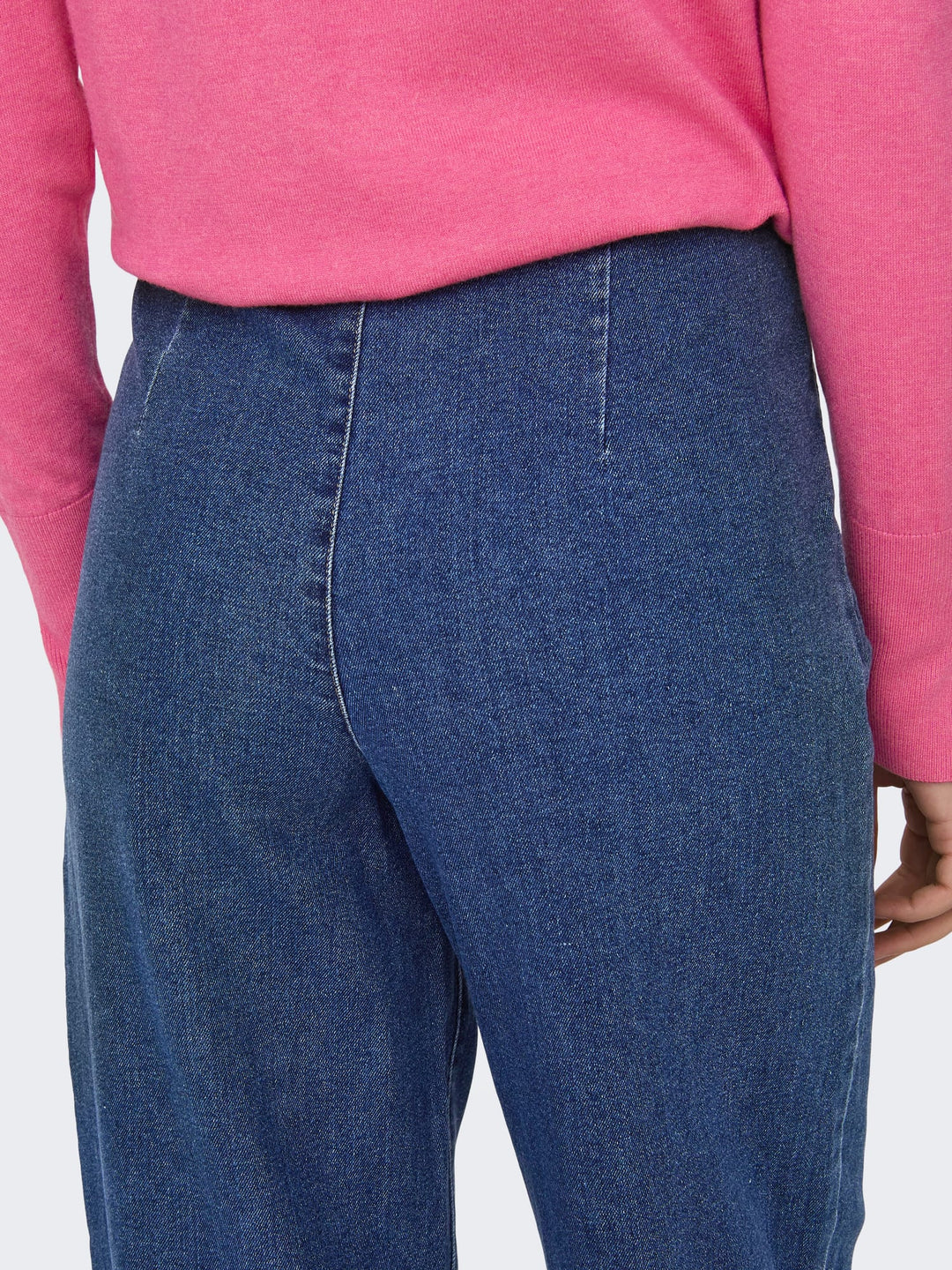 Only wide-leg jeans blauw denim – dames - Blue Denim - 32