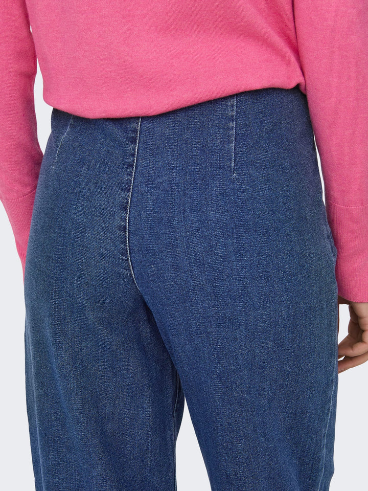 Only 15311972 jeans regular-straight fit blue denim – dames - 32