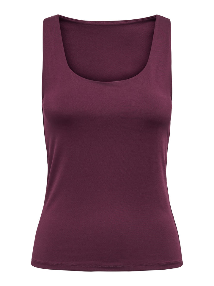 Only 15315901 Lone singlet bordeaux – dames