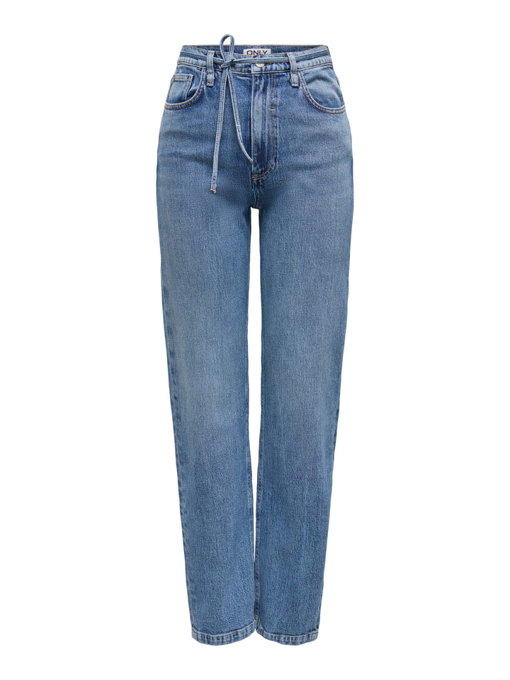 Only Gypsy jeans regular-straight fit – dames - Blue Denim