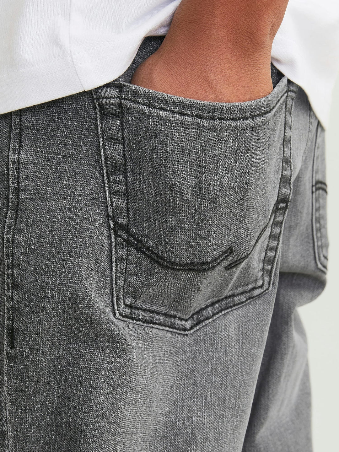 Jack & Jones Kids Clark jeans grey denim – jongens