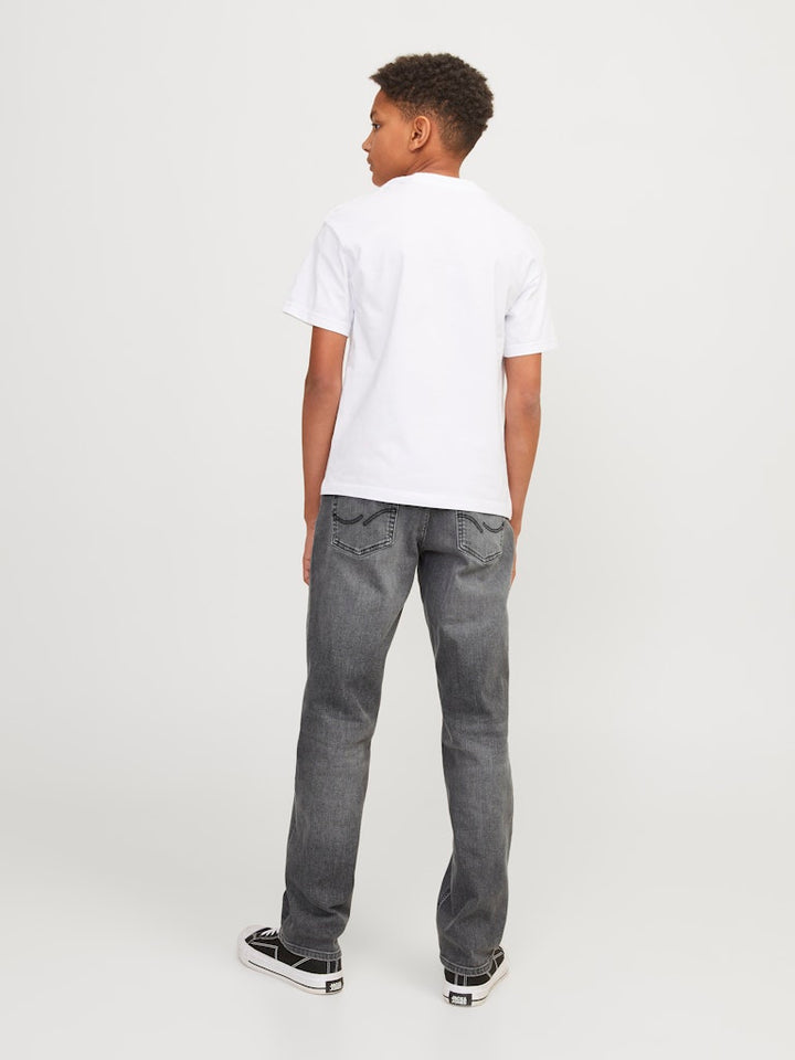 Jack & Jones Kids Clark jeans grey denim – jongens
