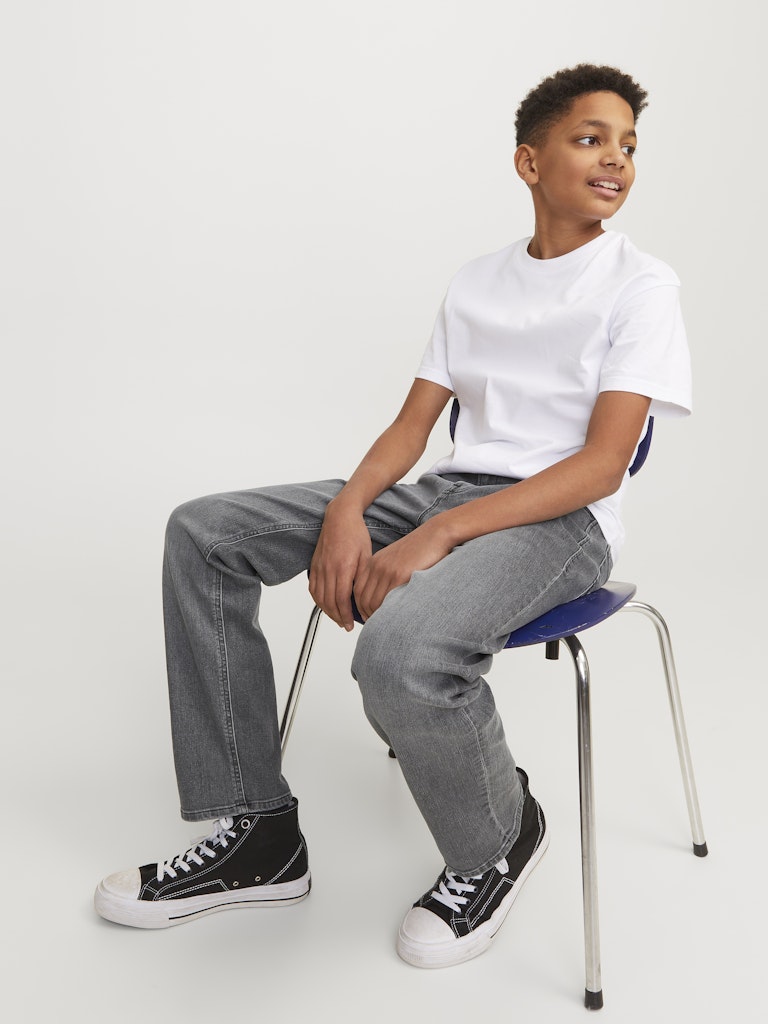 Jack & Jones Kids Clark jeans grey denim – jongens