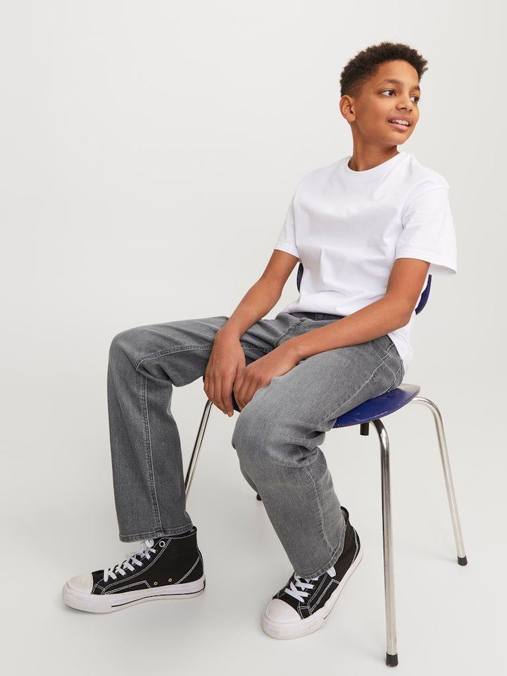 Jack & Jones Kids Clark jeans grey denim – jongens