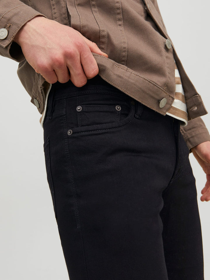 Jack & Jones slim fit jeans zwart denim – heren - Black Denim - L32