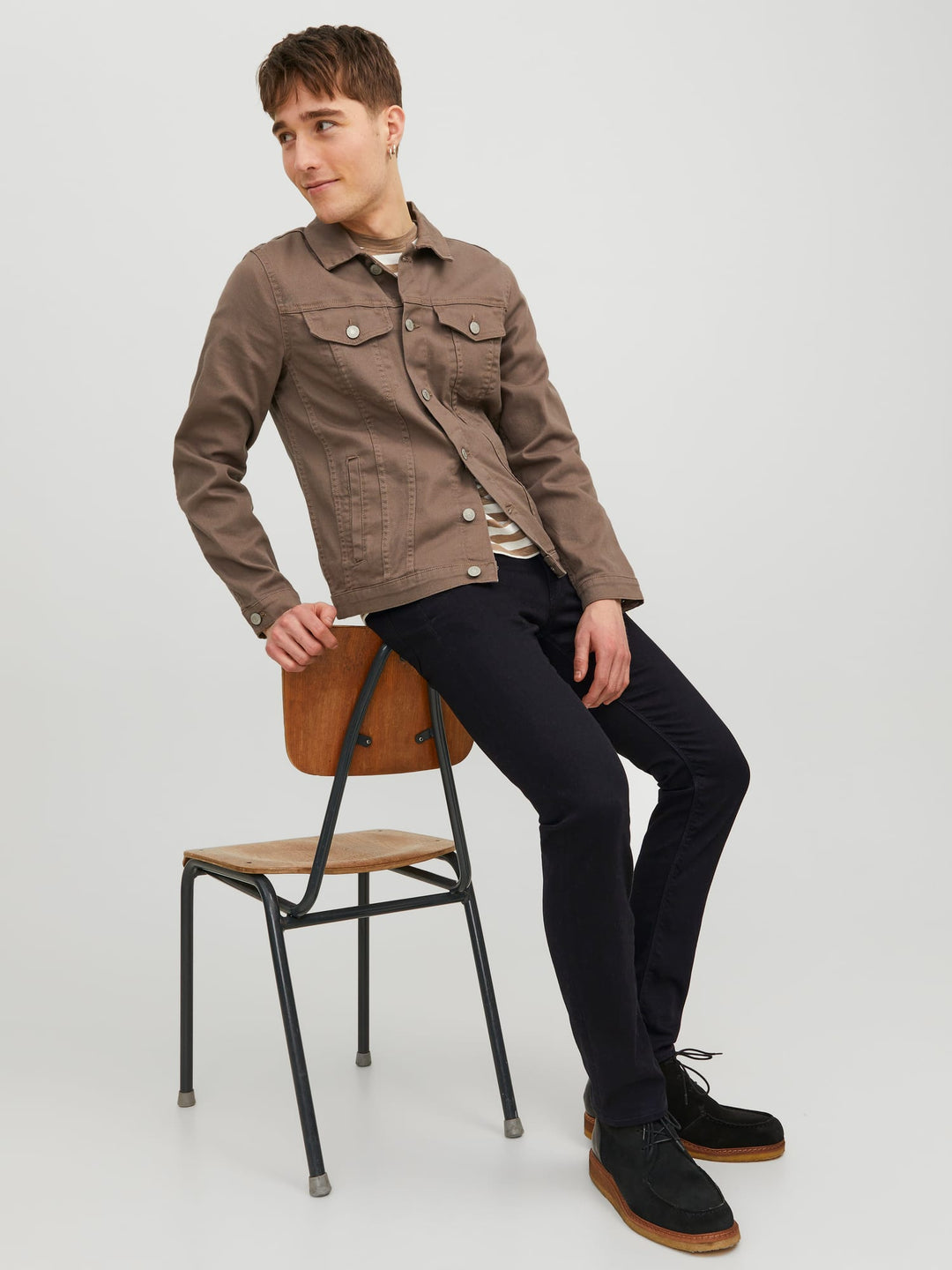 Jack & Jones slim fit jeans zwart denim – heren - Black Denim - L32