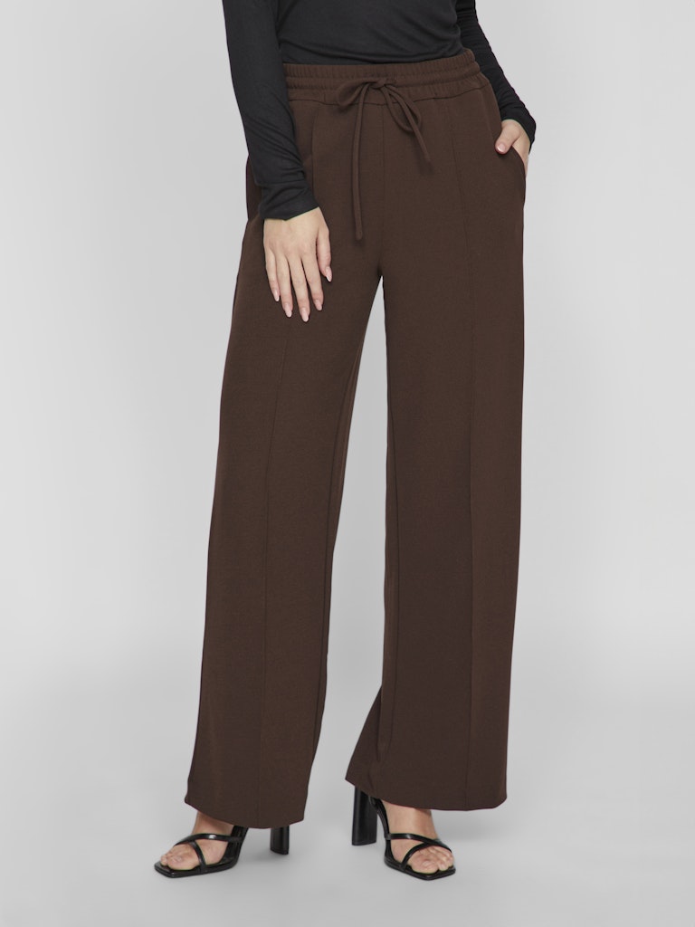 Vila Clua lange broek bruin – dames