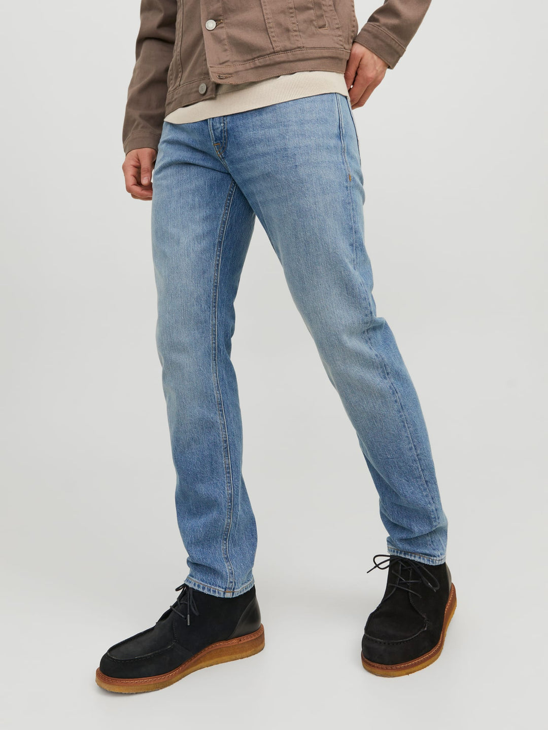 Jack & Jones tapered fit jeans blauw – heren - Blue Denim - L34