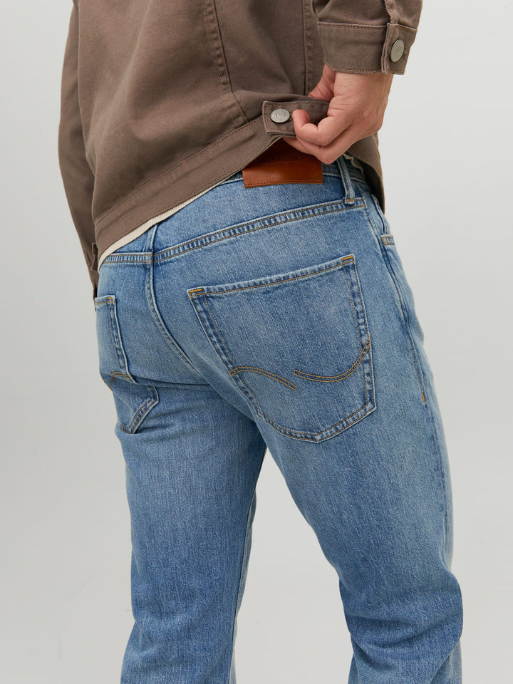 Jack & Jones tapered fit jeans blauw – heren - Blue Denim - L34