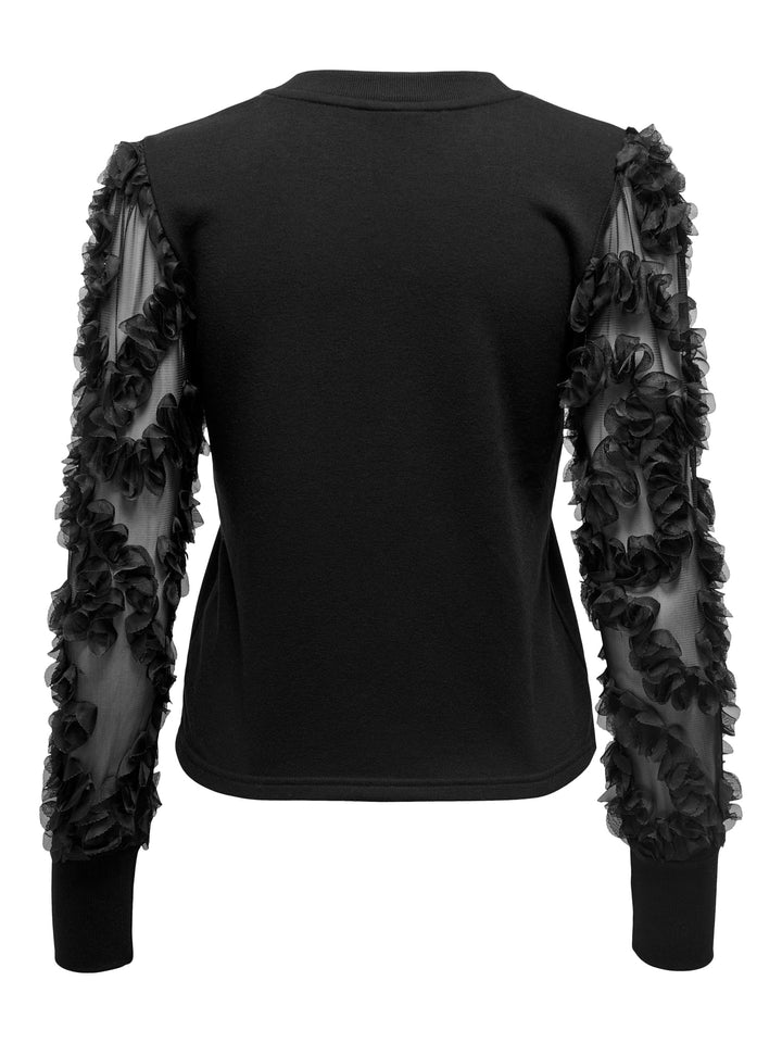 Jacqueline de Yong Fairview sweater zwart – dames