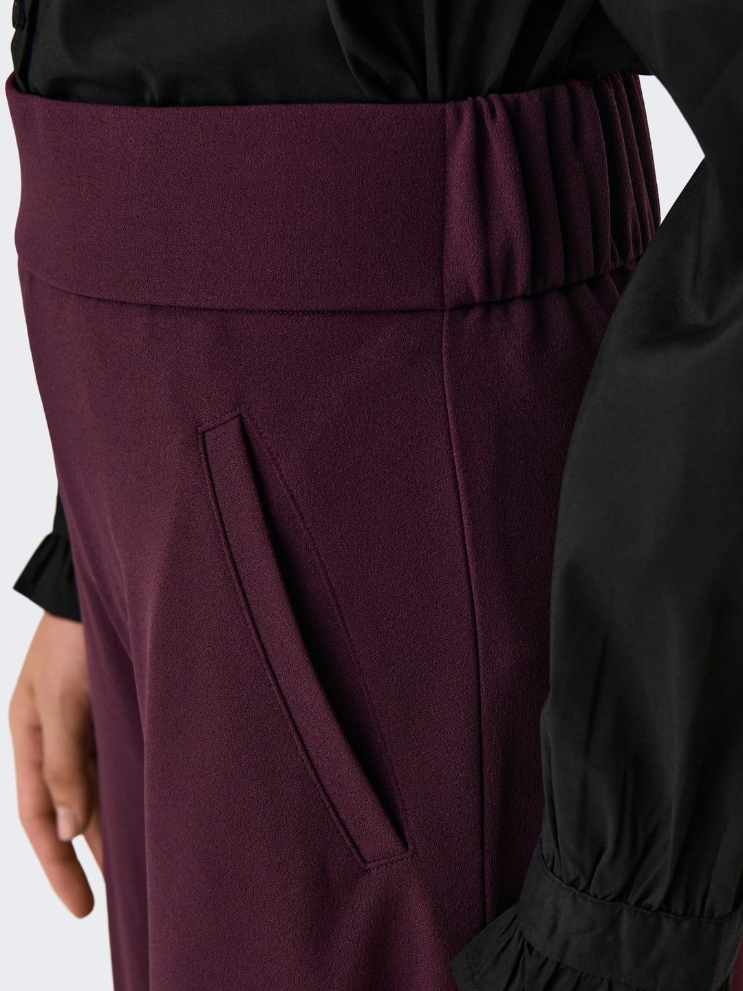 Jacqueline de Yong 15221238 Louisville catia lange broek wijnrood - 32