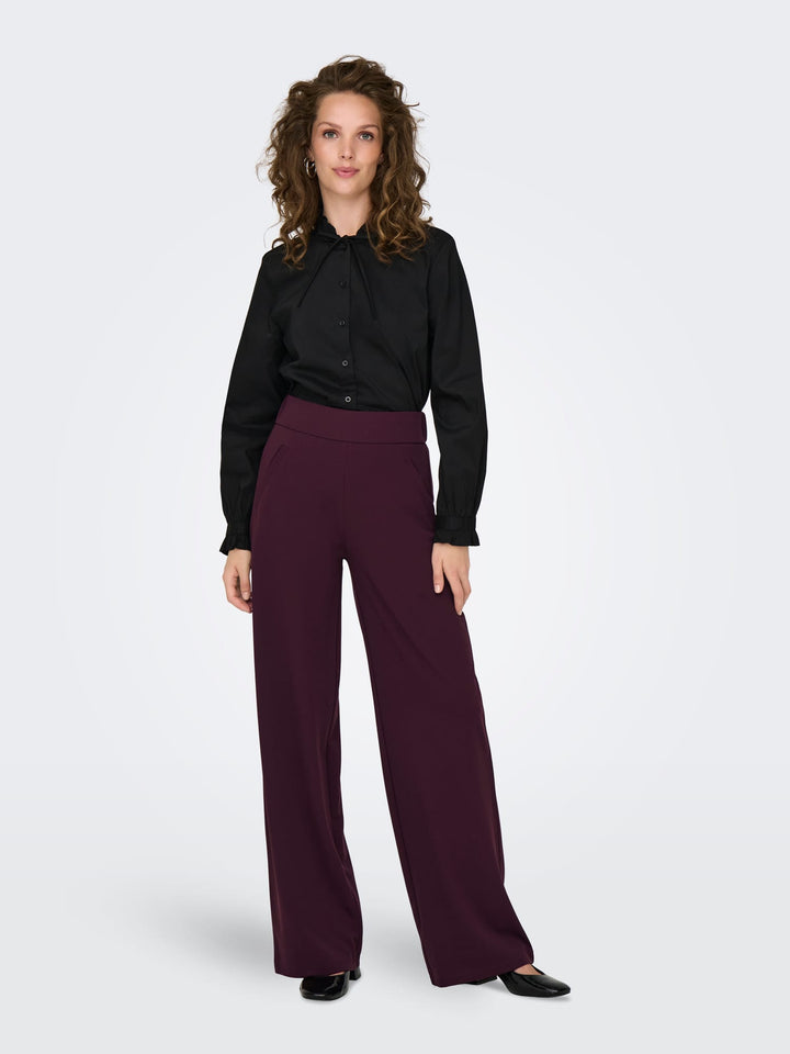Jacqueline de Yong 15221238 Louisville catia lange broek wijnrood - 32