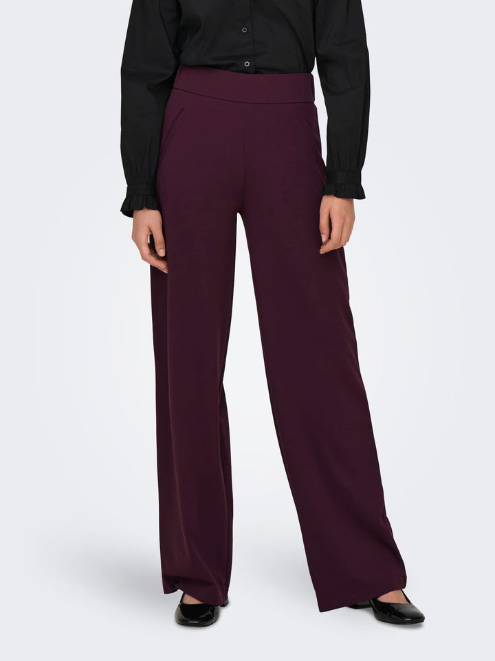 Jacqueline de Yong 15221238 Louisville catia lange broek wijnrood - 32