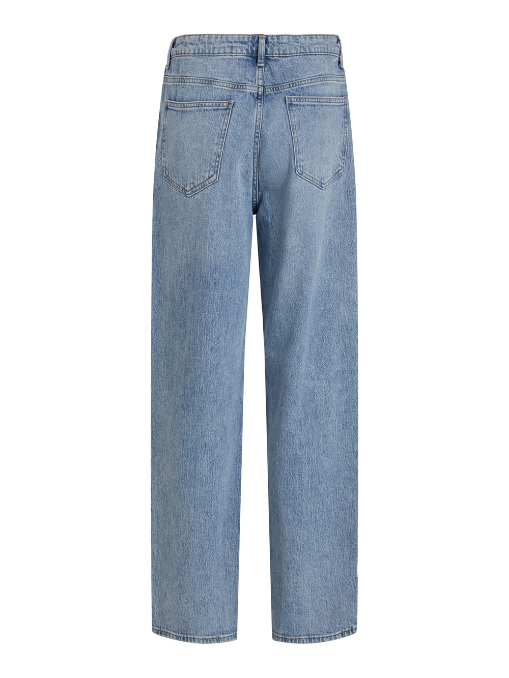 Vila 14084730 elly jeans regular-straight fit dames - Blue Denim - L32