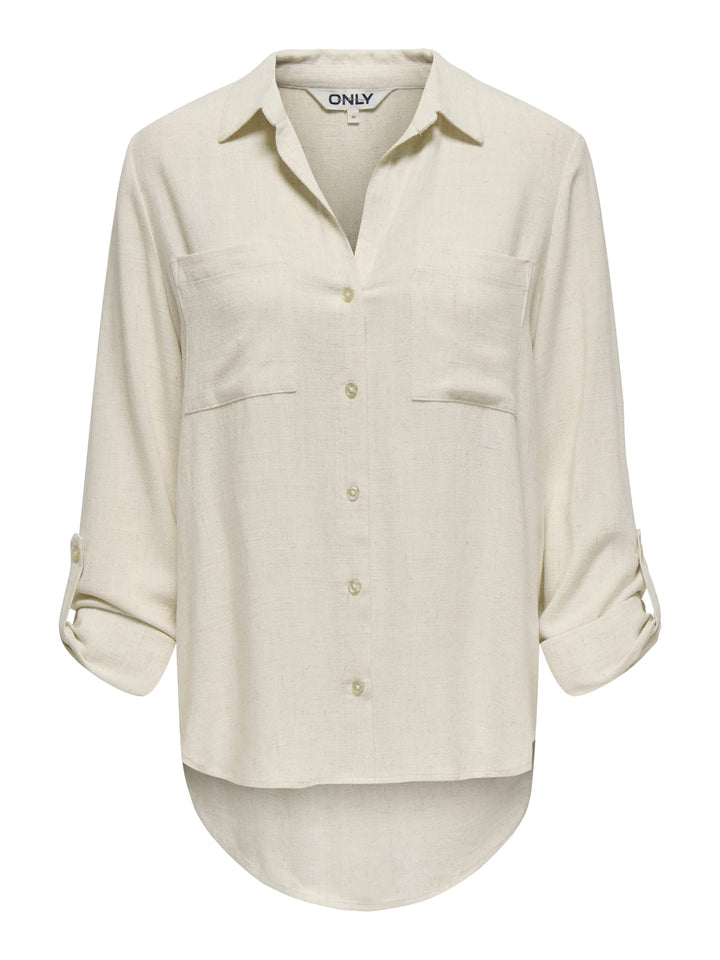Only Yasmin blouse zand - dames