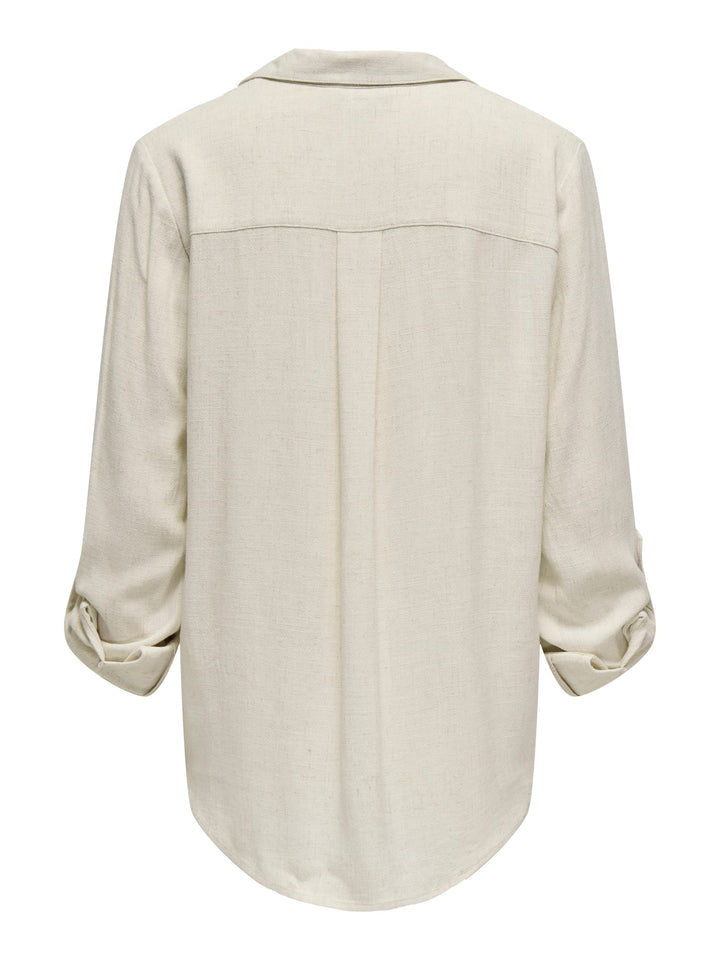 Only 15349102 yasmin blouse l/m zand