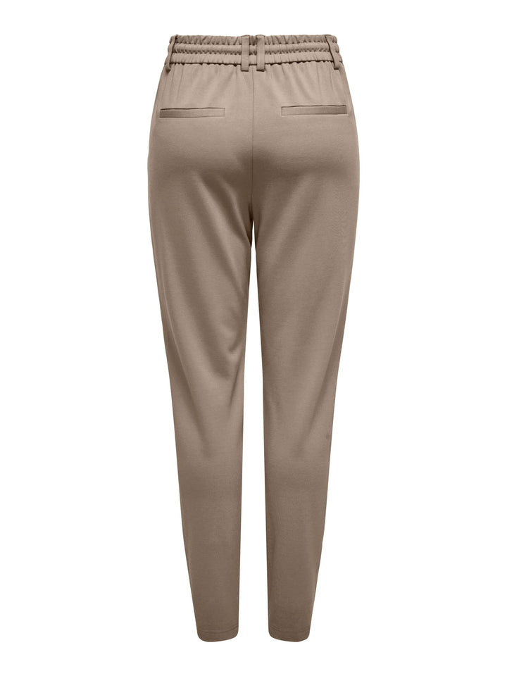 Only ONLPOPTRASH lange broek taupe – dames - L32