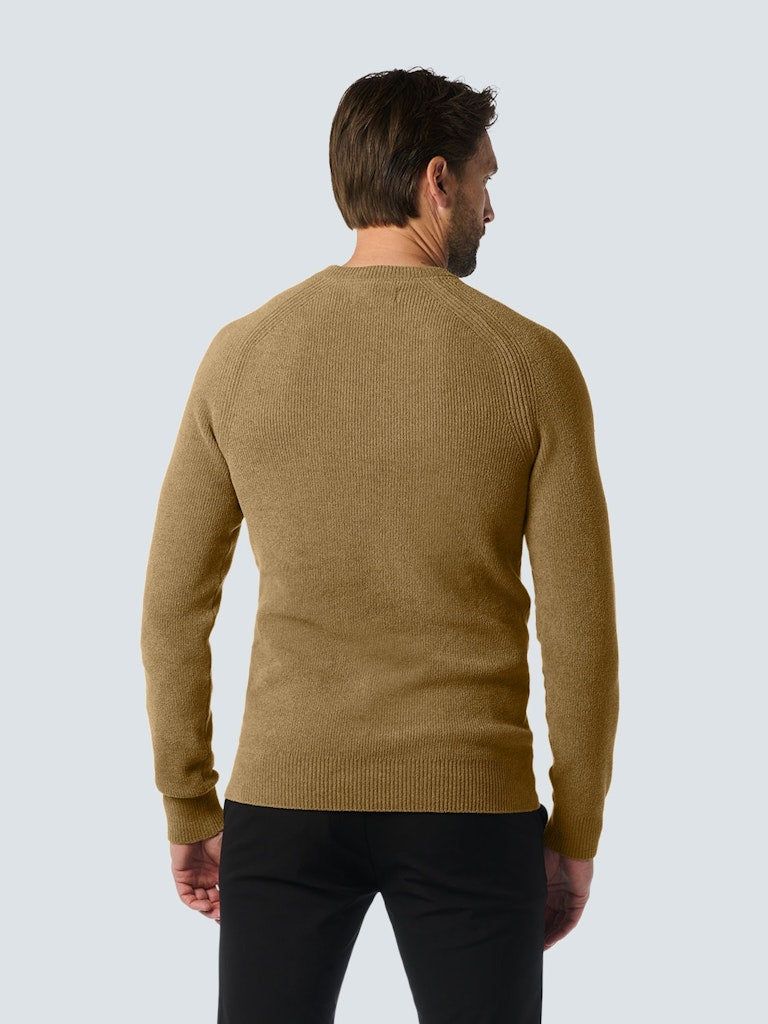 No Excess pullover kaki – heren trui