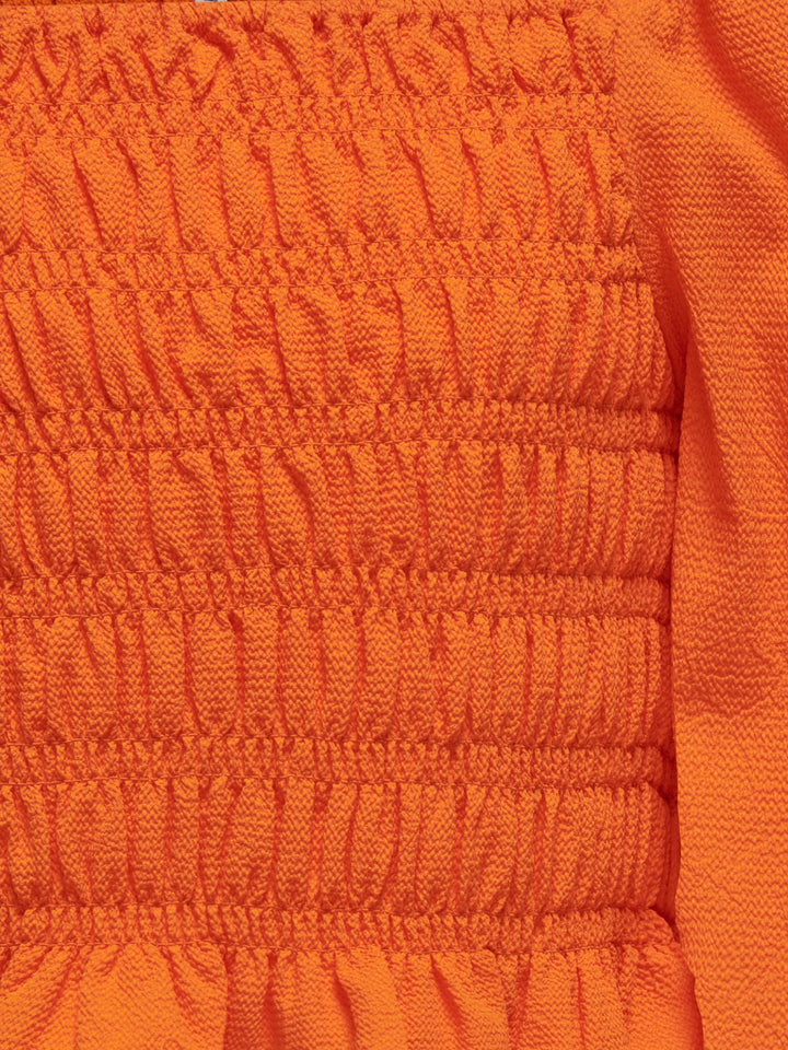 Kids Only KOGHELENE PUFF SLEEVE TOP – meisjes - Oranje