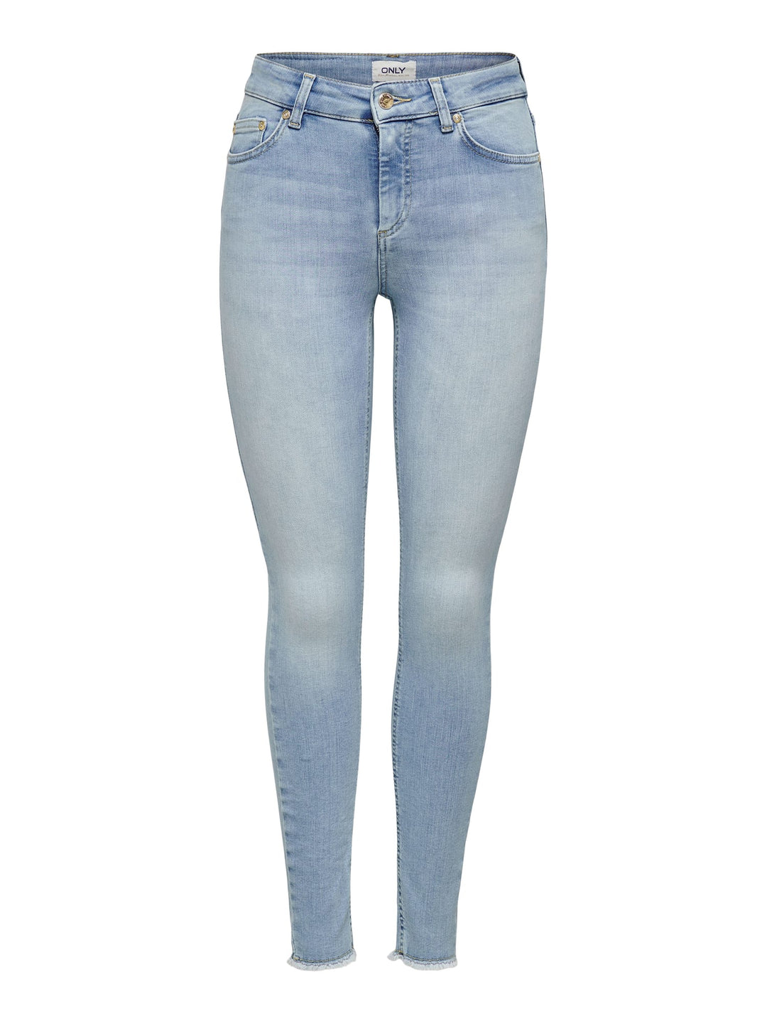 Only 15164319 Blush skinny fit jeans – dames - Blue Denim - L34