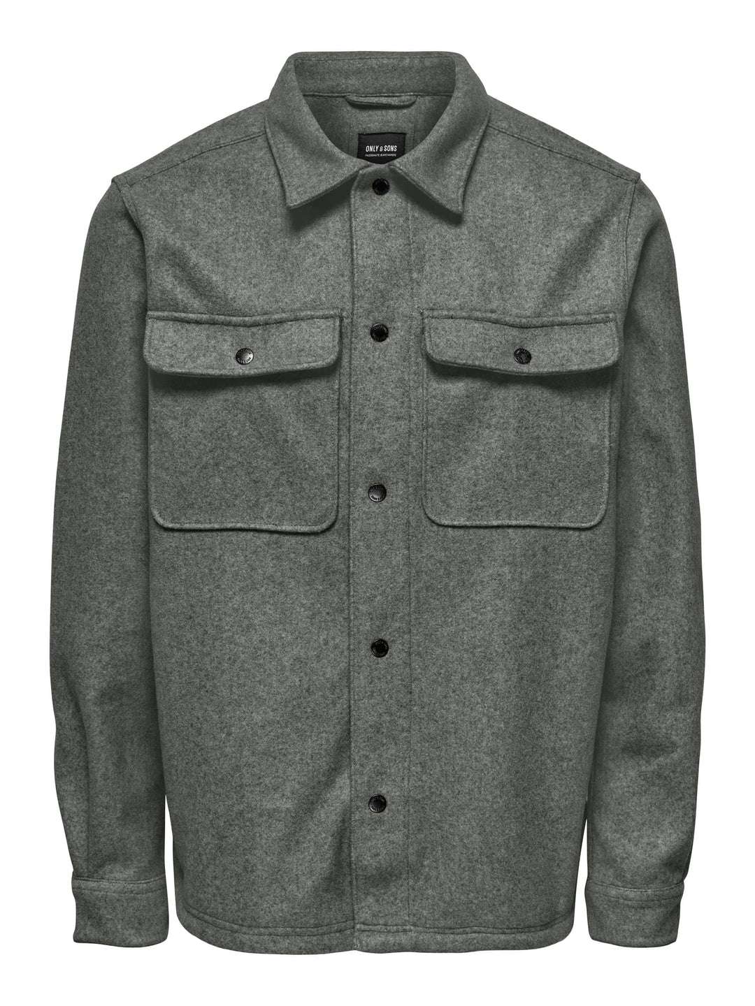 ONLY &amp; SONS 22023564 Ash overhemd l/m oud groen – heren