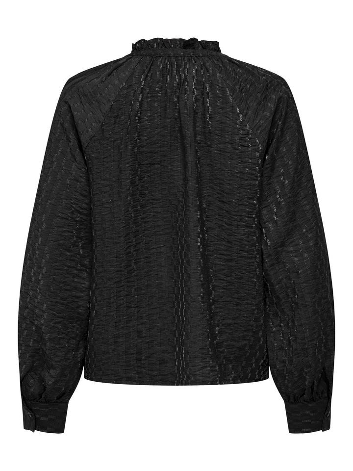 Jacqueline de Yong JDYFINA L/S Top zwart – dames