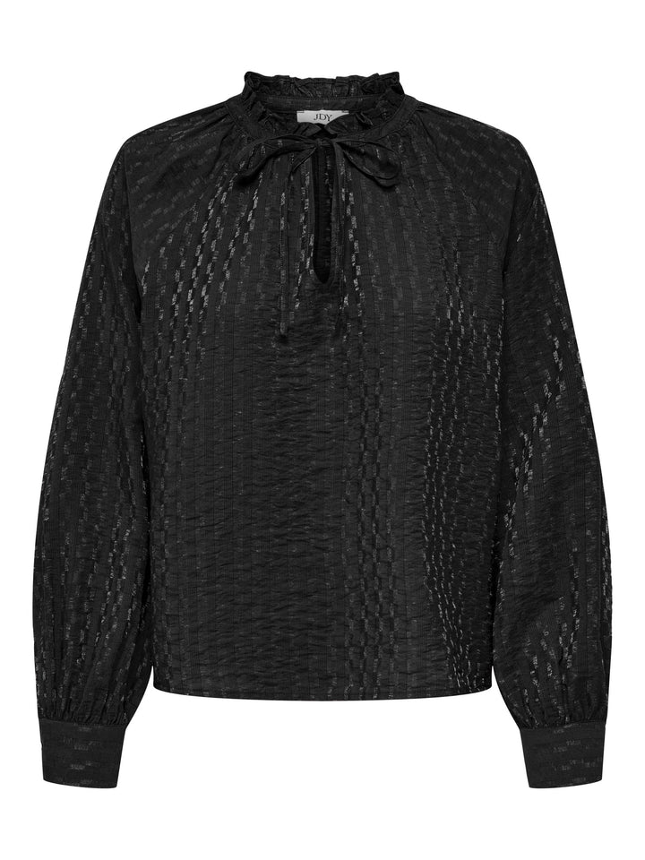 Jacqueline de Yong JDYFINA L/S Top zwart – dames