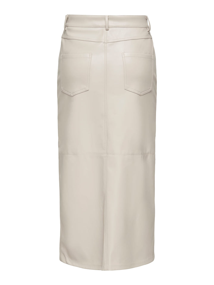 Only ONLRIMA rok midi dames beige – herfst/winter 2024