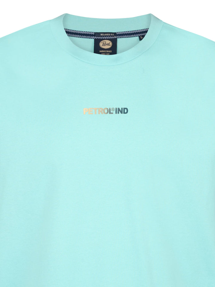 Petrol men M-1050-TSR627 t-shirt aqua – heren
