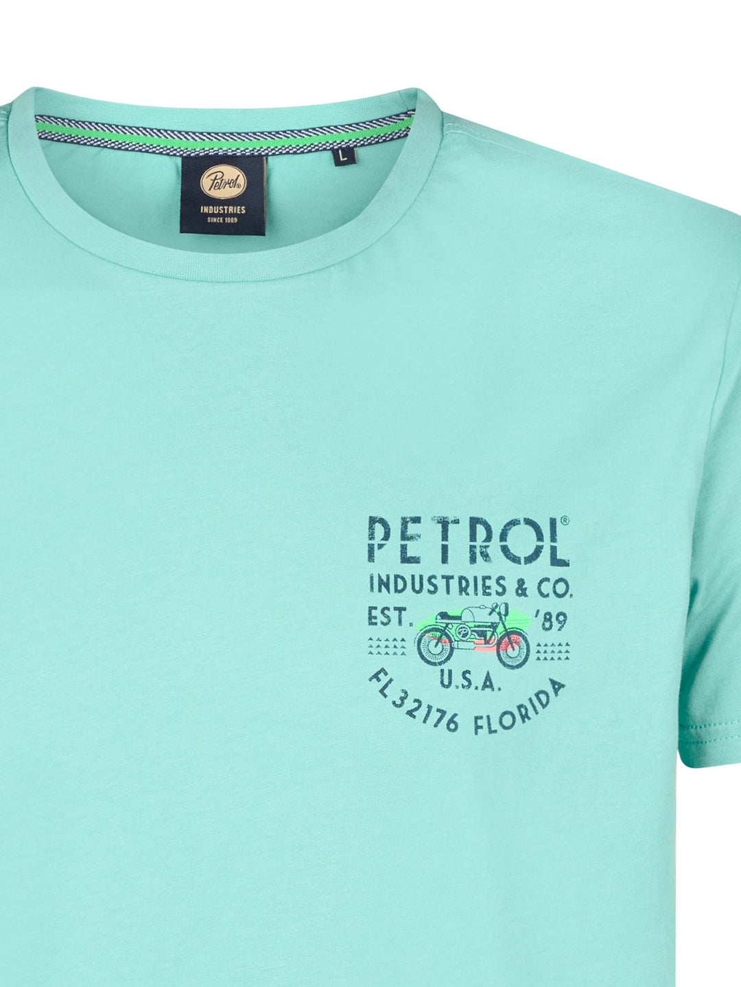 Petrol men M-1050-TSR603 t-shirt esmerald – heren