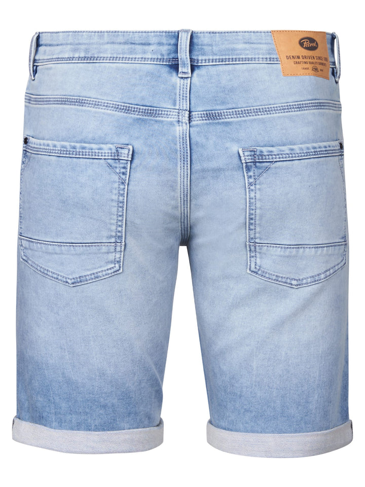 Petrol men denim shorts – heren - Blue Denim