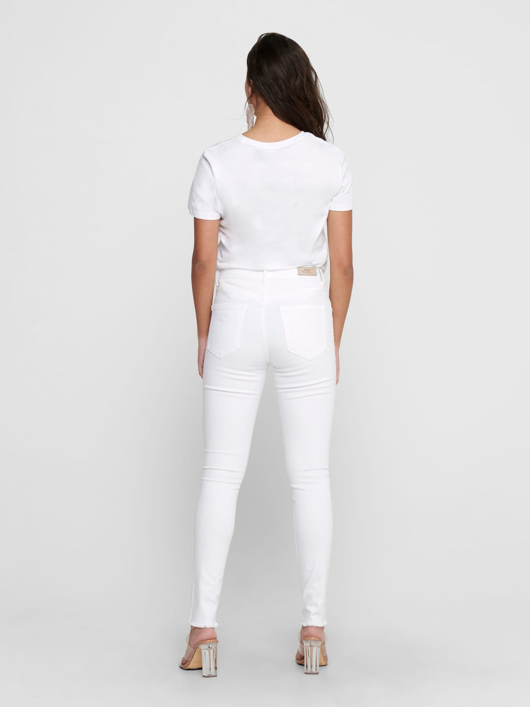 Only skinny fit jeans wit – dames - L30