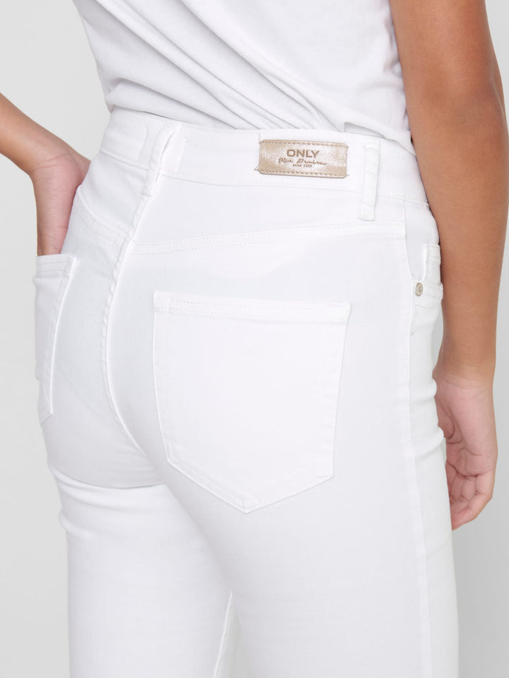 Only 15155438 Blush skinny fit jeans wit – dames - L34