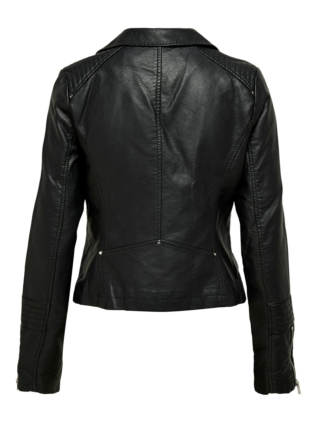Only GEMMA kunstleren jack zwart – dames