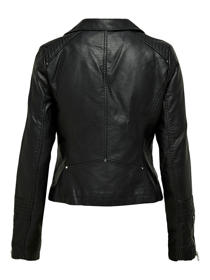 Only 15153079 GEMMA kunstleder jack zwart