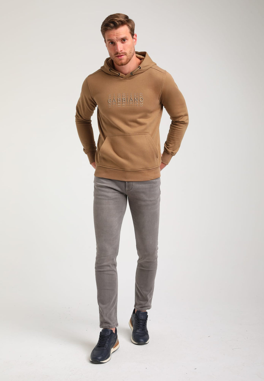 Gabbiano men trui bruin – heren