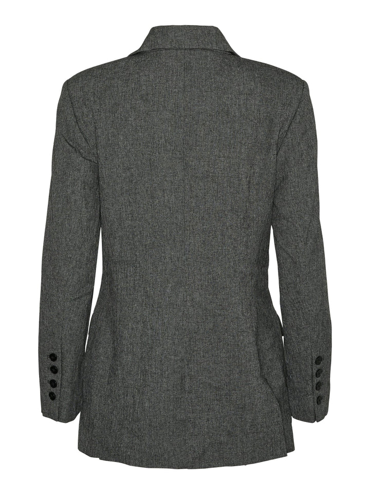 VERO MODA Anni blazer dames antraciet – elegant en stijlvol