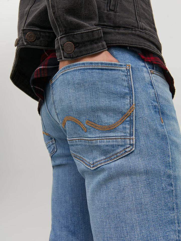 Jack & Jones Tim slim fit jeans – heren - Blue Denim - L32