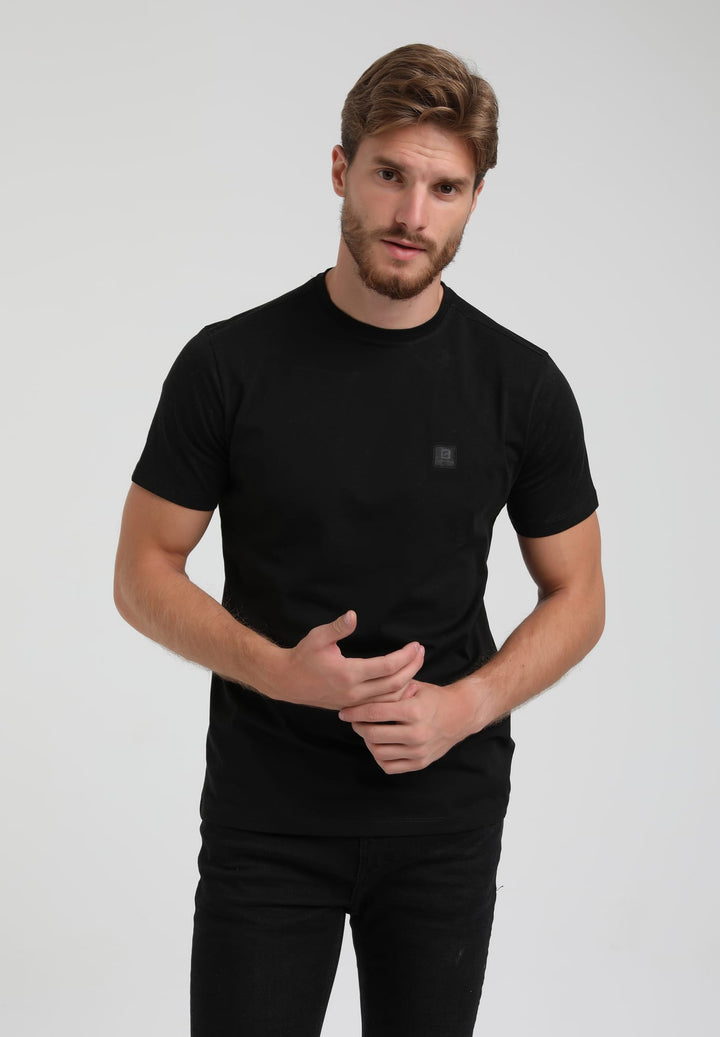 Gabbiano BAZE T-shirt zwart – heren